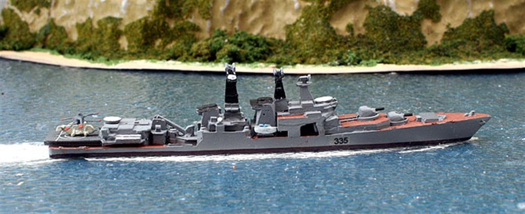 Triton 1/1250 R1741 Udaloy Soviet Union guided missile destroyer 1981onwards