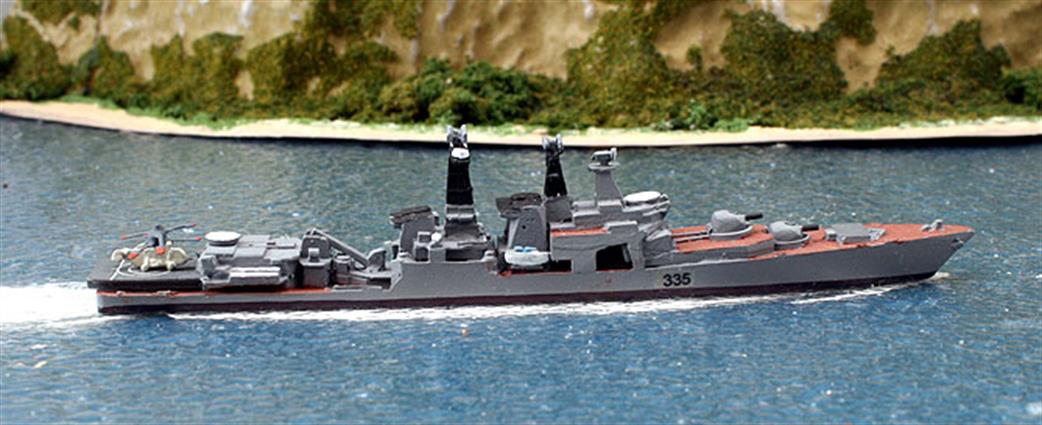 Triton 1/1250 R1741 Udaloy Soviet Union guided missile destroyer 1981onwards