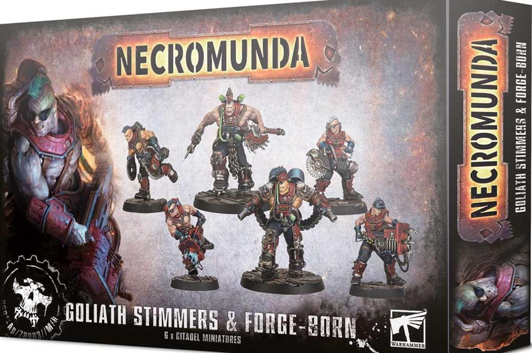 Games Workshop 28mm 300-62 Necromunda: Goliath Stimmers & Forgeborn