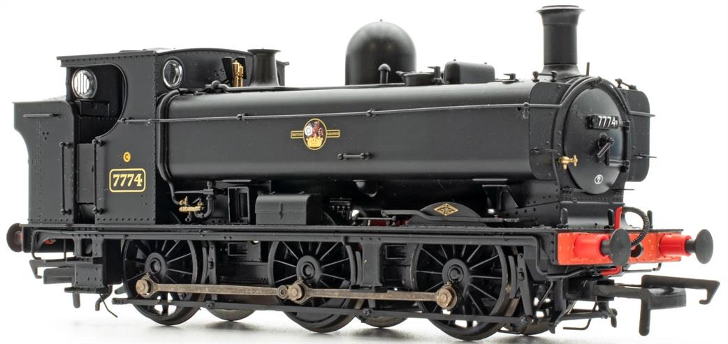 Accurascale OO ACC3546 5700 Class Pannier Tank 7774 BR Black Later Crest