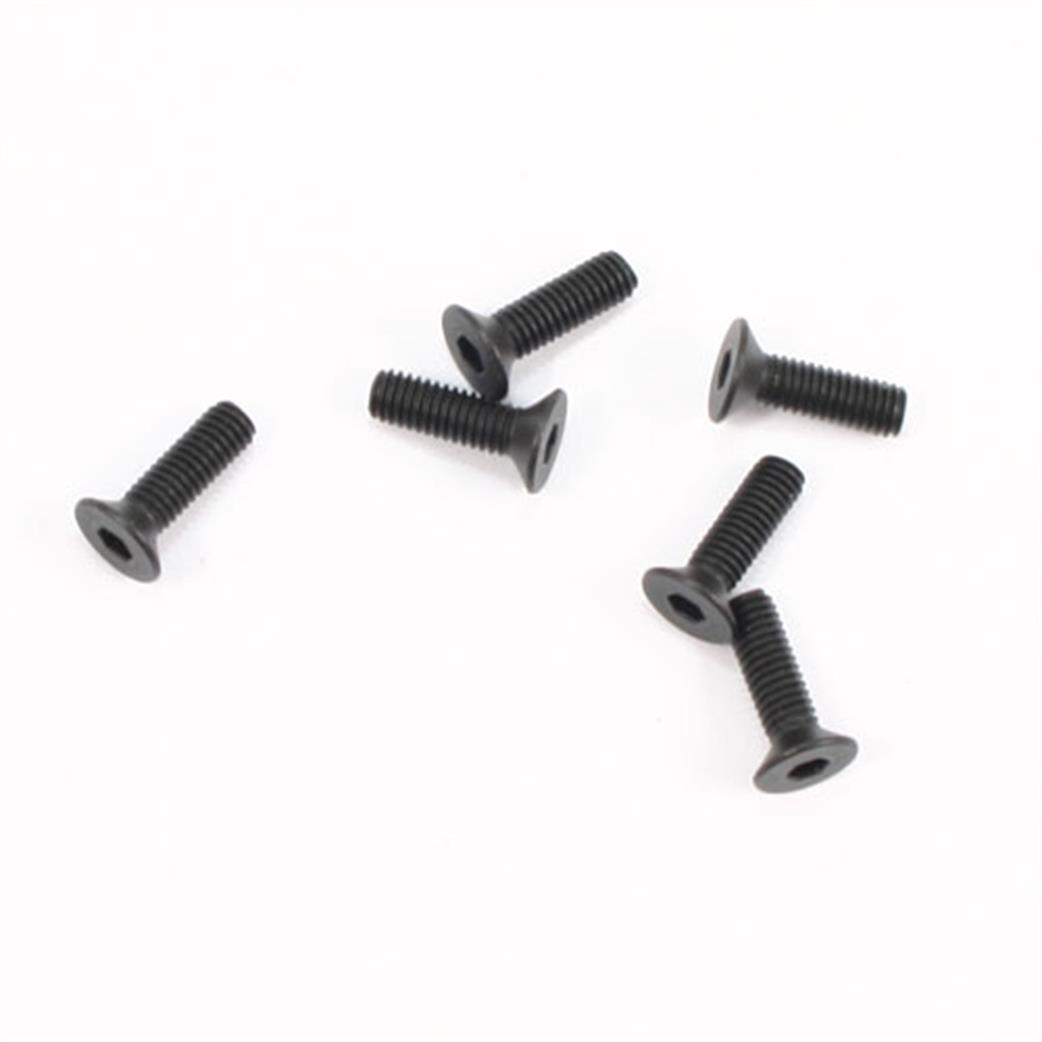 FTX  FTX6536 Flat Head 3x10mm Screws Pack of 5