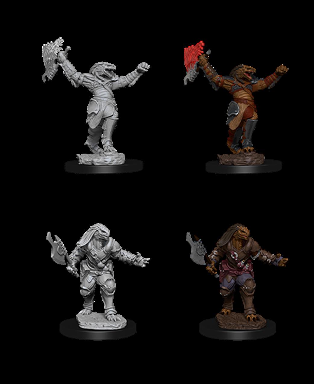 Wizkids  90001 Female Dragonborn Fighter: D&D Nolzur's Marvelous Unpainted Miniatures