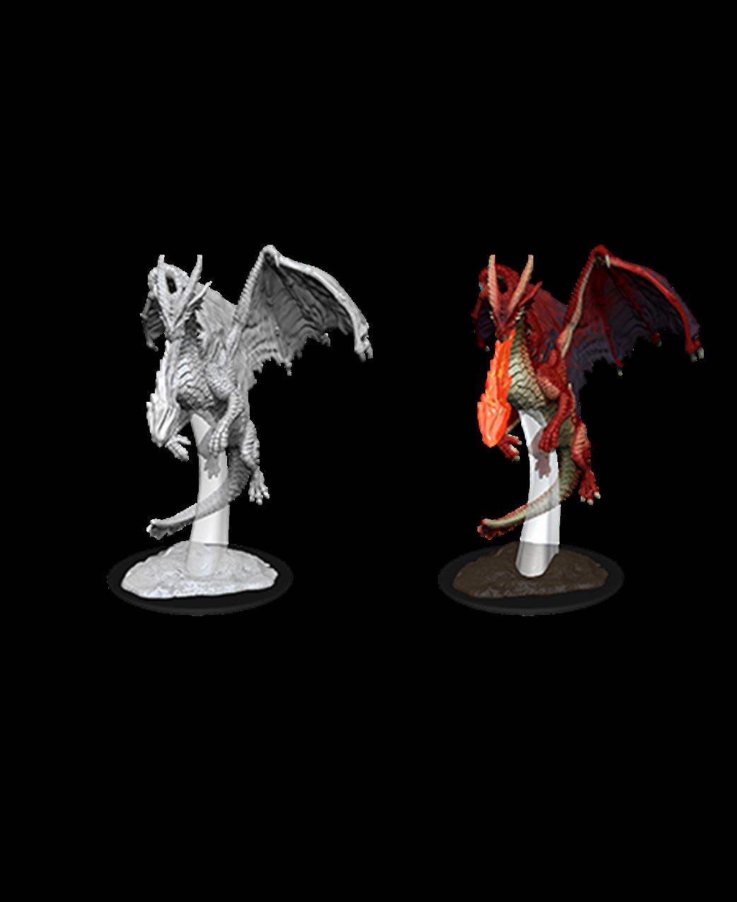 Wizkids  90035 Young Red Dragon: D&D Nolzur's Marvelous Unpainted Miniatures