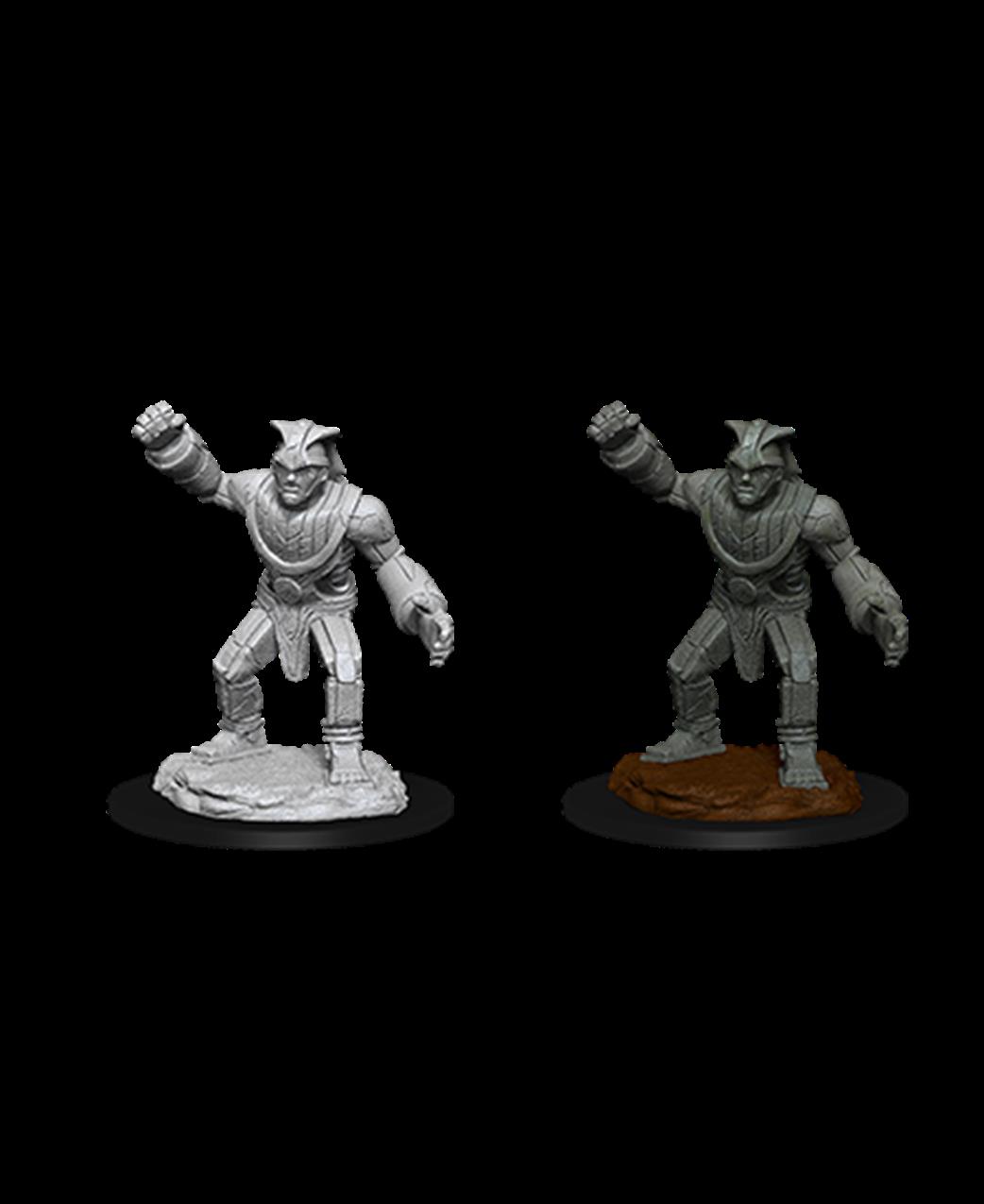 Wizkids  90033 Stone Golem D&D Nolzur's Marvelous Unpainted Miniature