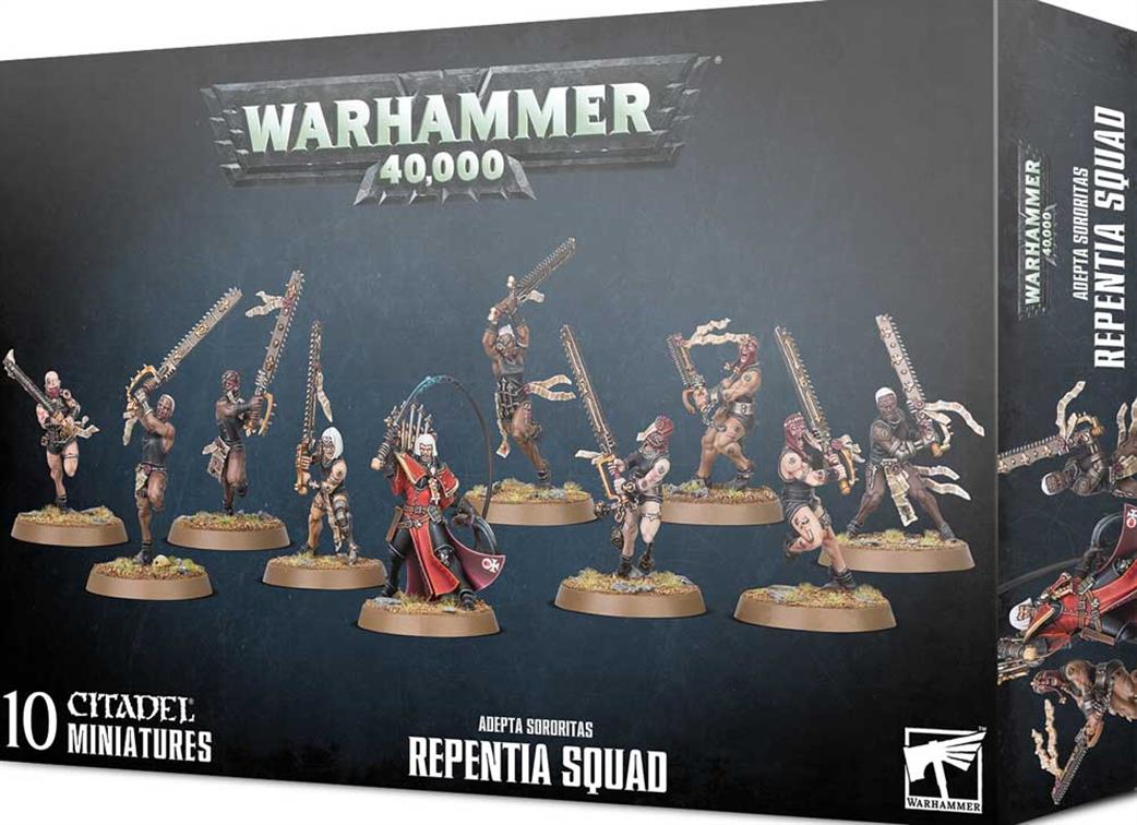 Games Workshop 28mm 52-23 Adepta Sororitas Repentia Squad