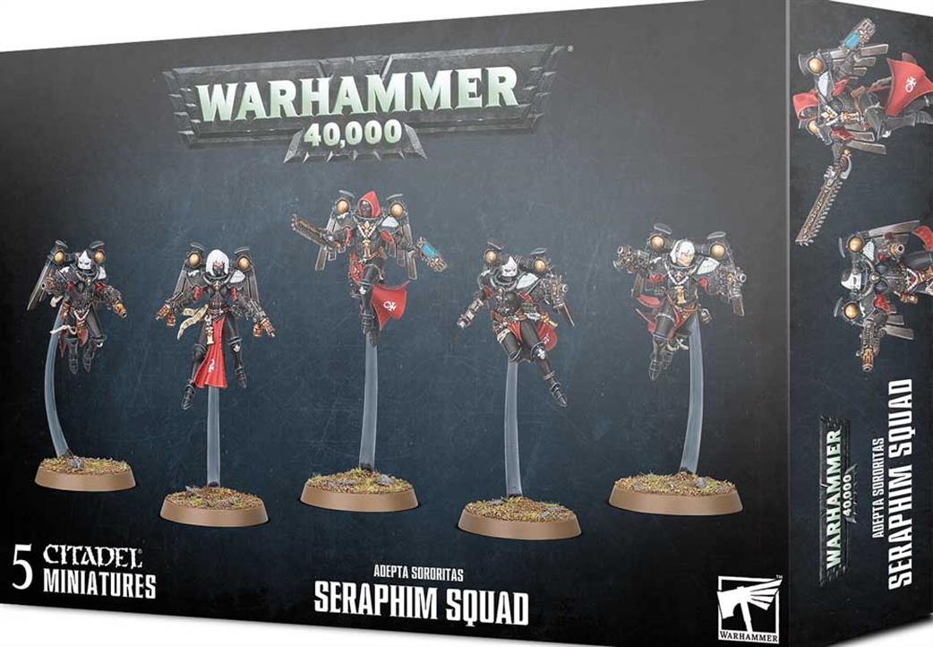 Games Workshop 28mm 52-27 Adepta Sororitas Seraphim Squad