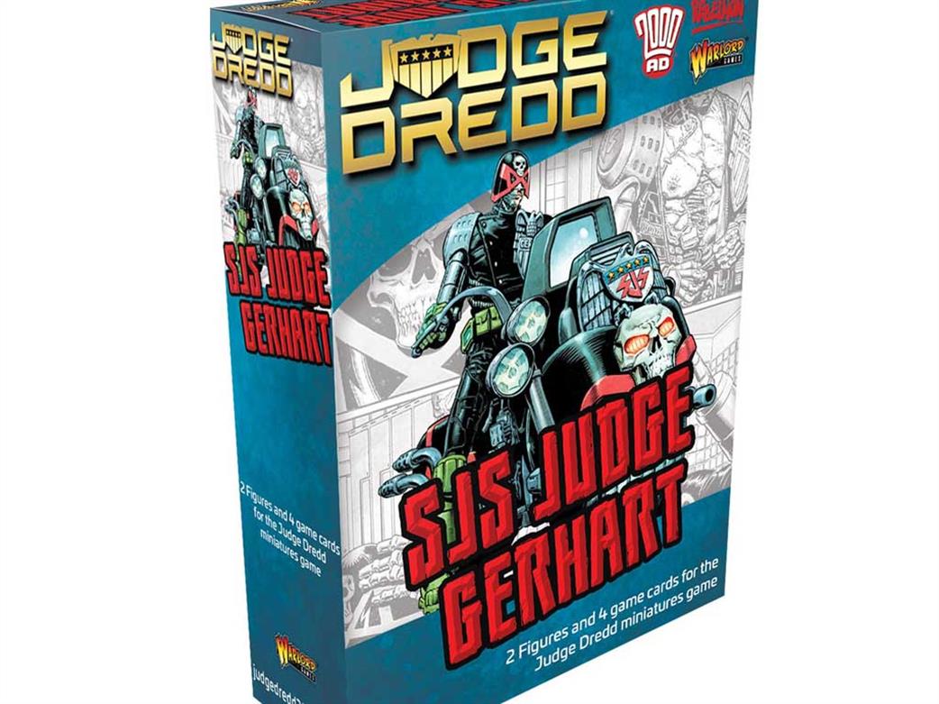 Warlord  652410103 Judge Dredd SJS Judge Gerhart Figure Set