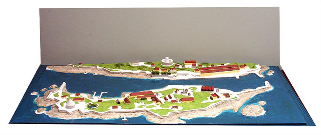 Coastlines 1/1250 CL-HM-A11S Christianso Harbour diorama