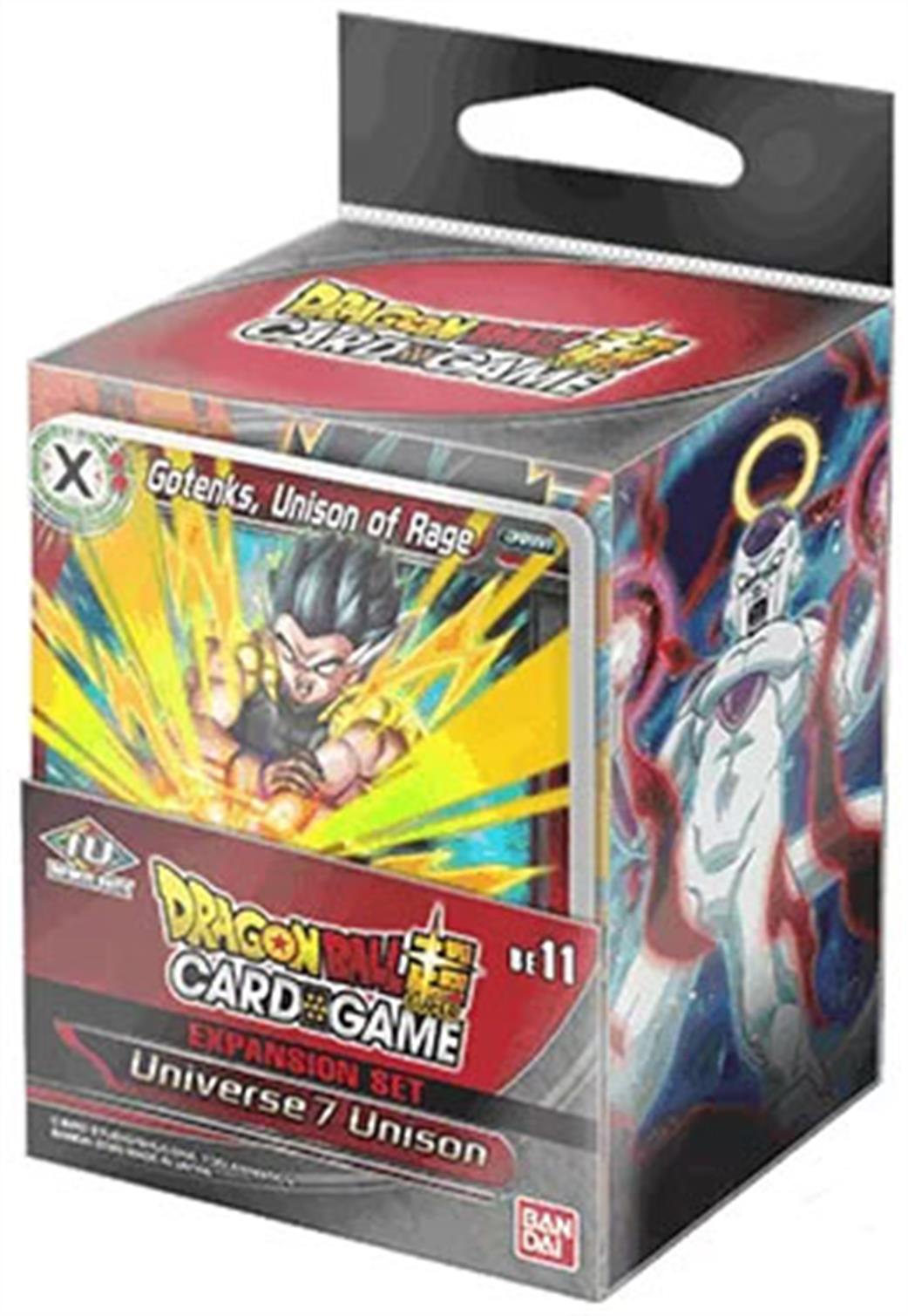 Bandai  BE11 Dragonball SCG Universe 7 Unison Expansion Set