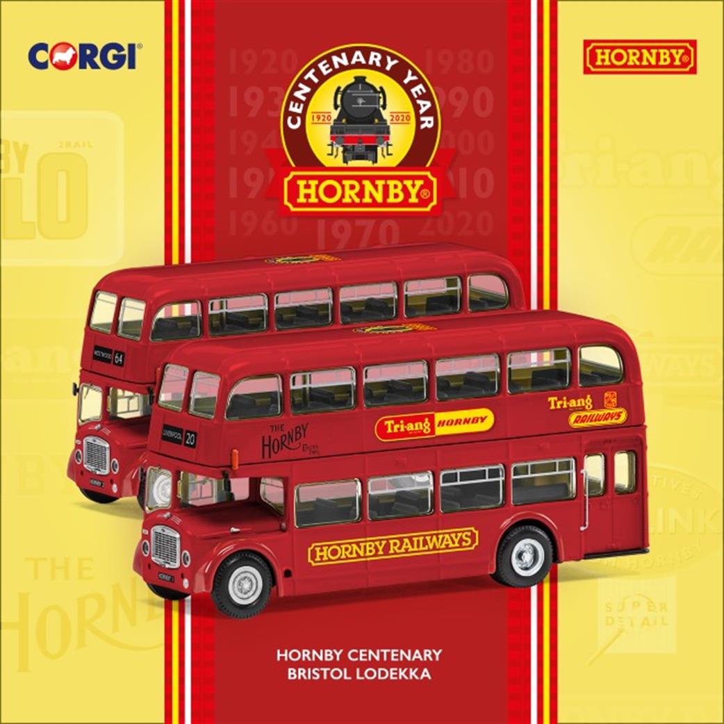 Corgi  CC40801B Hornby Centenary Bristol Lodekka Bus - Westwood No. 64