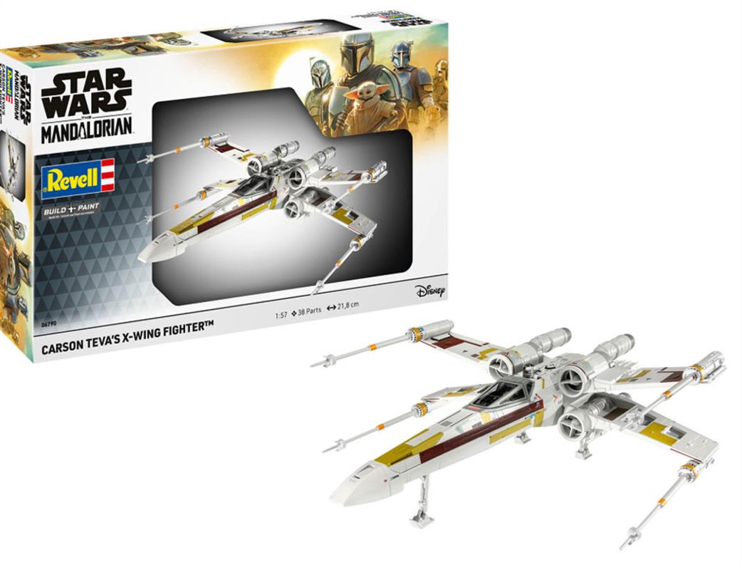 Revell 1/57 06790 Carson Teva's X-Wing Fighter The Mandalorian