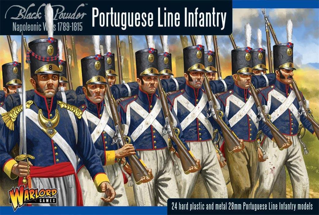 Warlord  WGN-PO-01 Black Powder 1789-1815 Portuguesse Line Infantry (24)