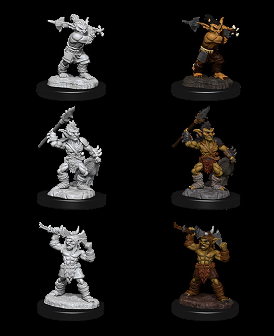 Wizkids  90063 Goblins & Goblin Boss: D&D Nolzur's Marvelous Unpainted Miniatures