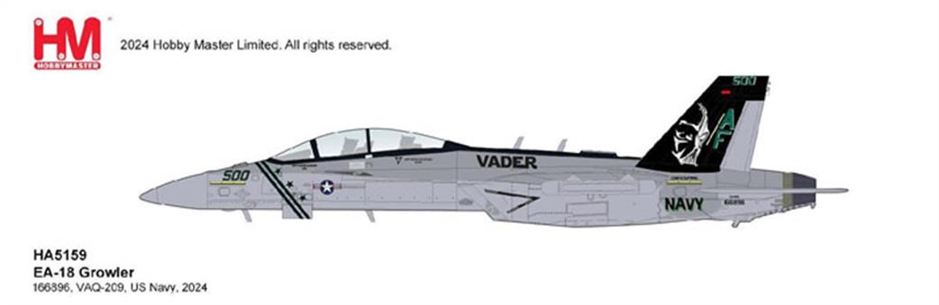 Hobby Master 1/72 HA5159 EA-18 Growler USN Jet Aircraft Model