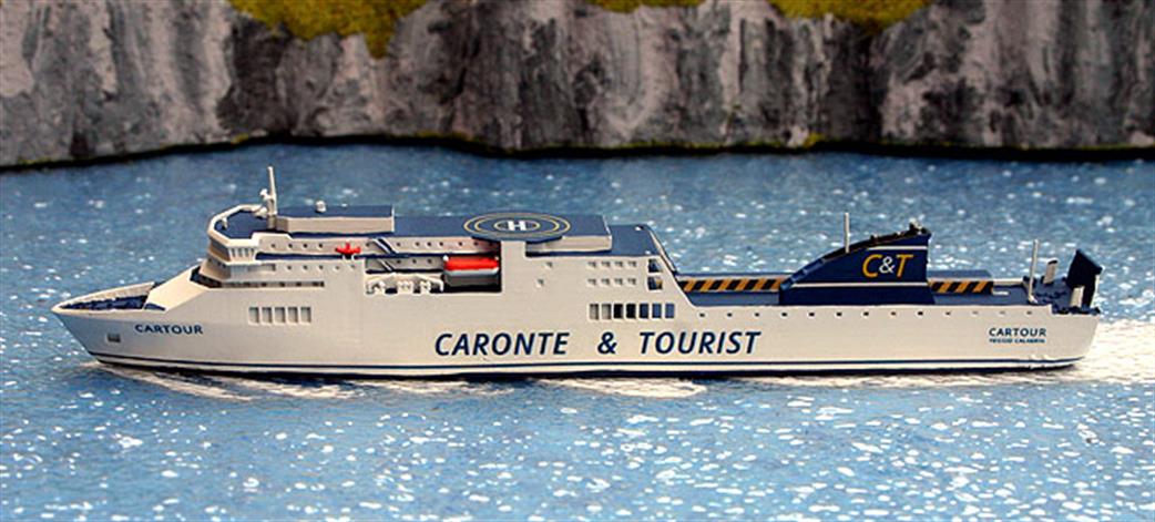 Rhenania 1/1250 RJ342C Cartour a Caronte & Tourist ferry from 2001-2007