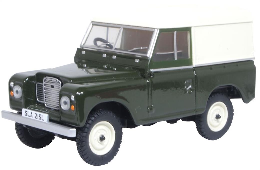 Oxford Diecast 1/43 43LR3S005 Land Rover Series III SWB Hard Top Bronze Green