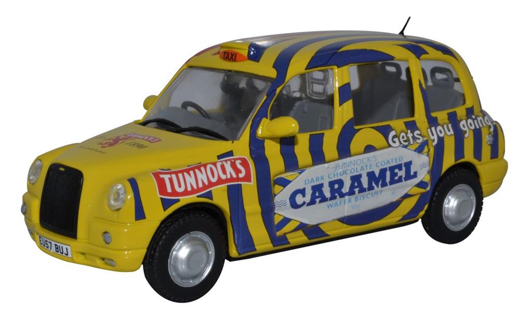 Oxford Diecast 1/43 43TX4009 Tunnocks TX4 Taxi