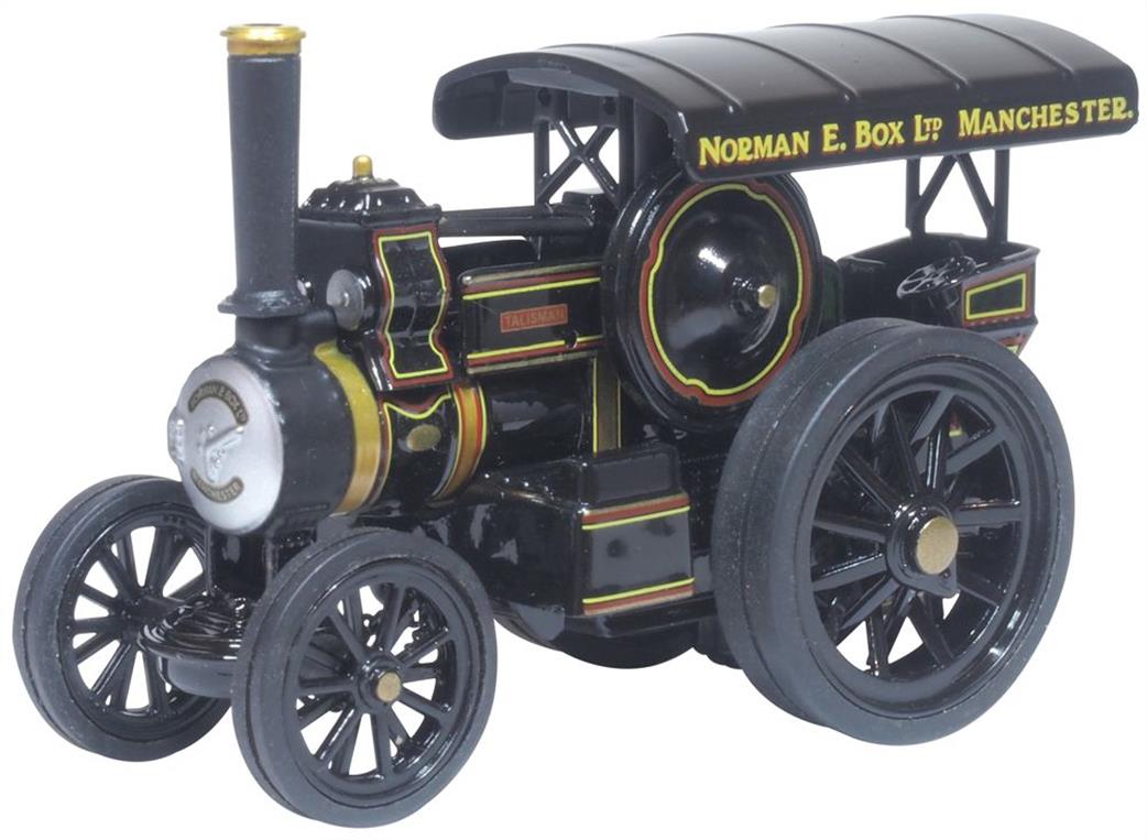 Oxford Diecast 1/76 76FOW005 Fowler B6 Road Locomotive No.16263 Talisman Norman E Box