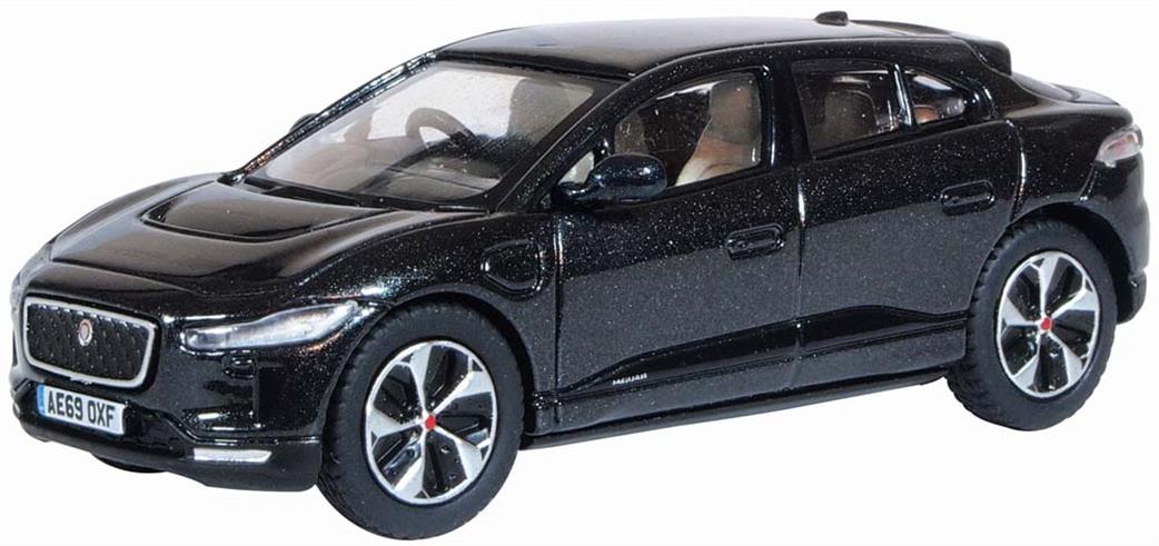 Oxford Diecast 1/76 76JIP002 Jaguar I Pace Narvik Black