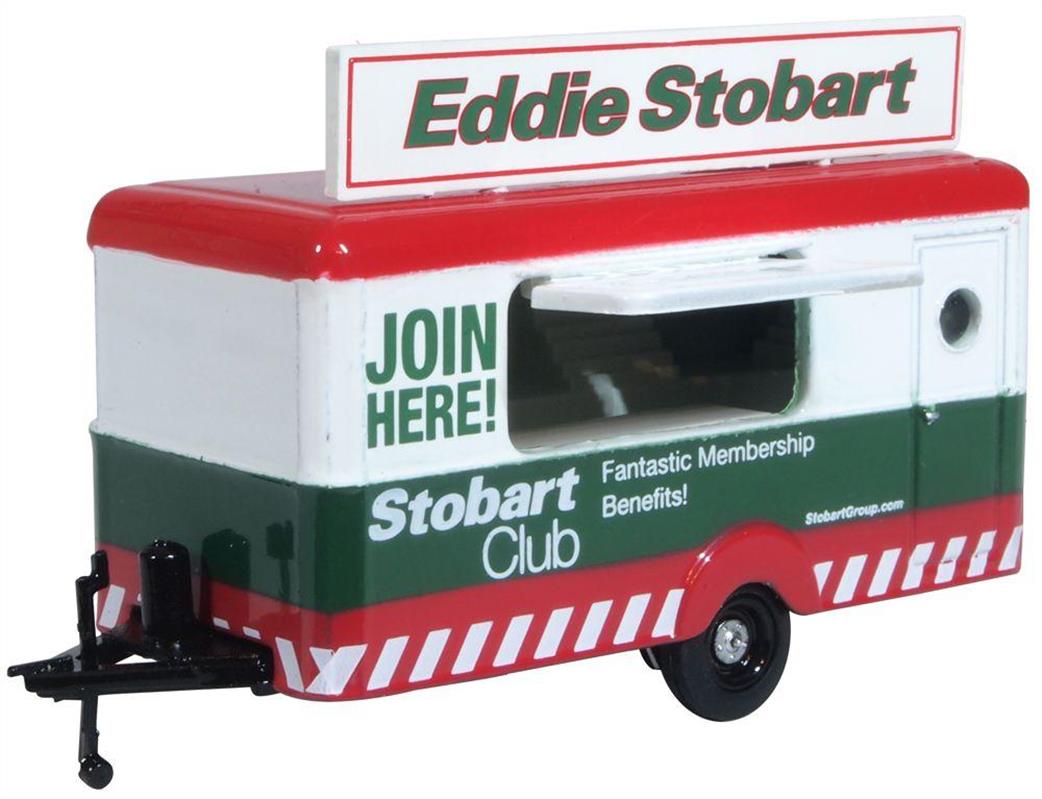 Oxford Diecast 1/76 76TR017 Mobile Trailer Eddie Stobart Fan Club