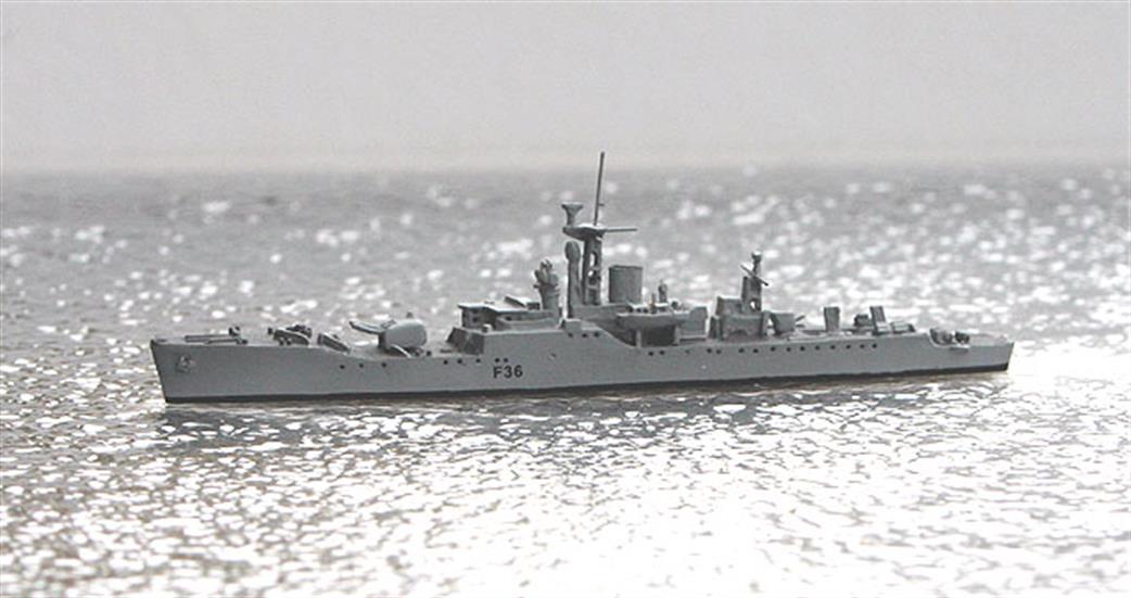 Albatros 1/1250 Alk339 HMS Whitby F36 1957 Type 12 Frigate Model