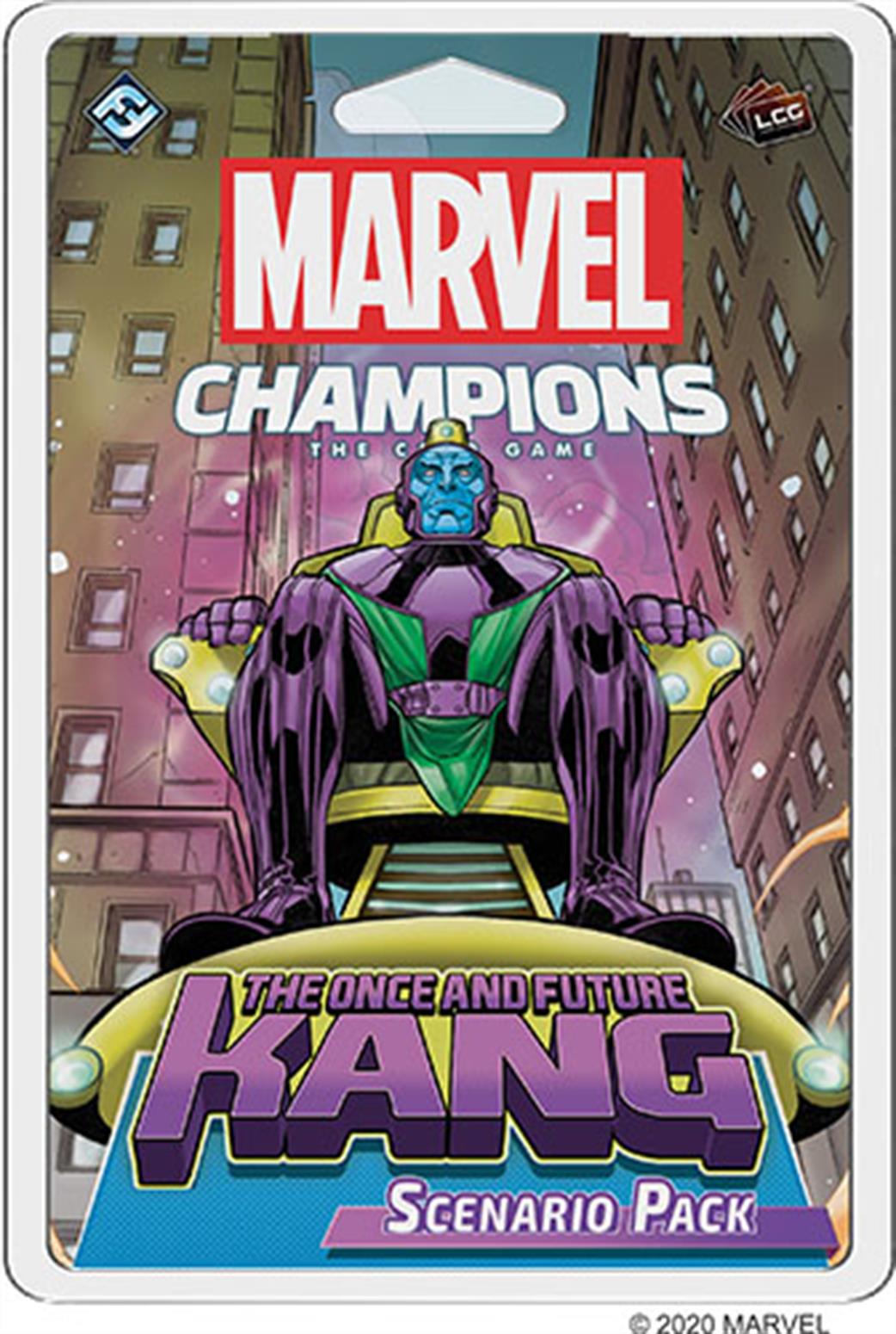 Fantasy Flight Games  MC11 The Once and Future Kang Scenario Pack for Marvel Champions The Card Game