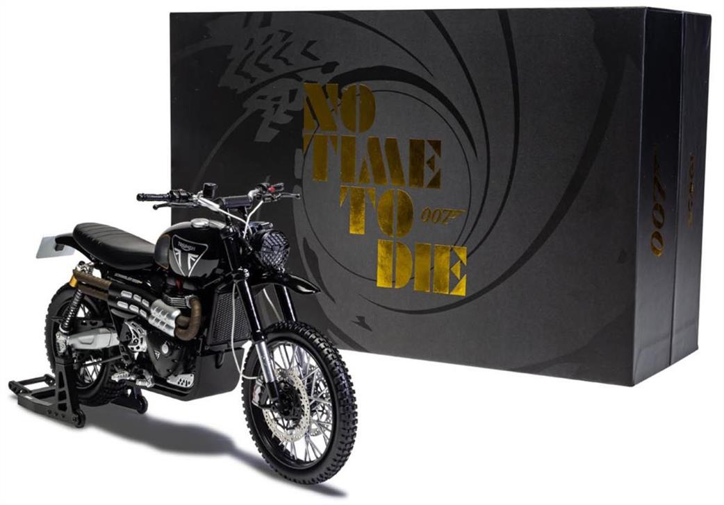 Corgi 1/12 CC08401 James Bond Triumph Scrambler 1200 No Time to Die