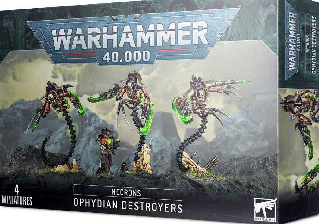 Games Workshop 28mm 49-32 Necrons Ophydian Destroyers