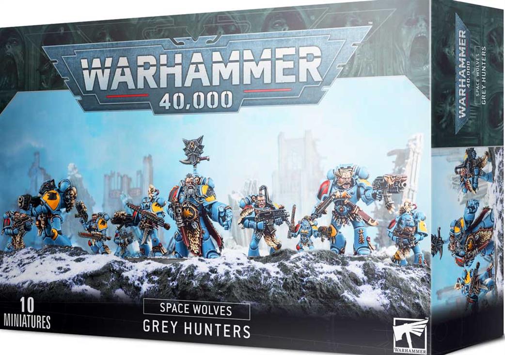 Games Workshop 28mm 53-06 Space Wolves Grey Hunters