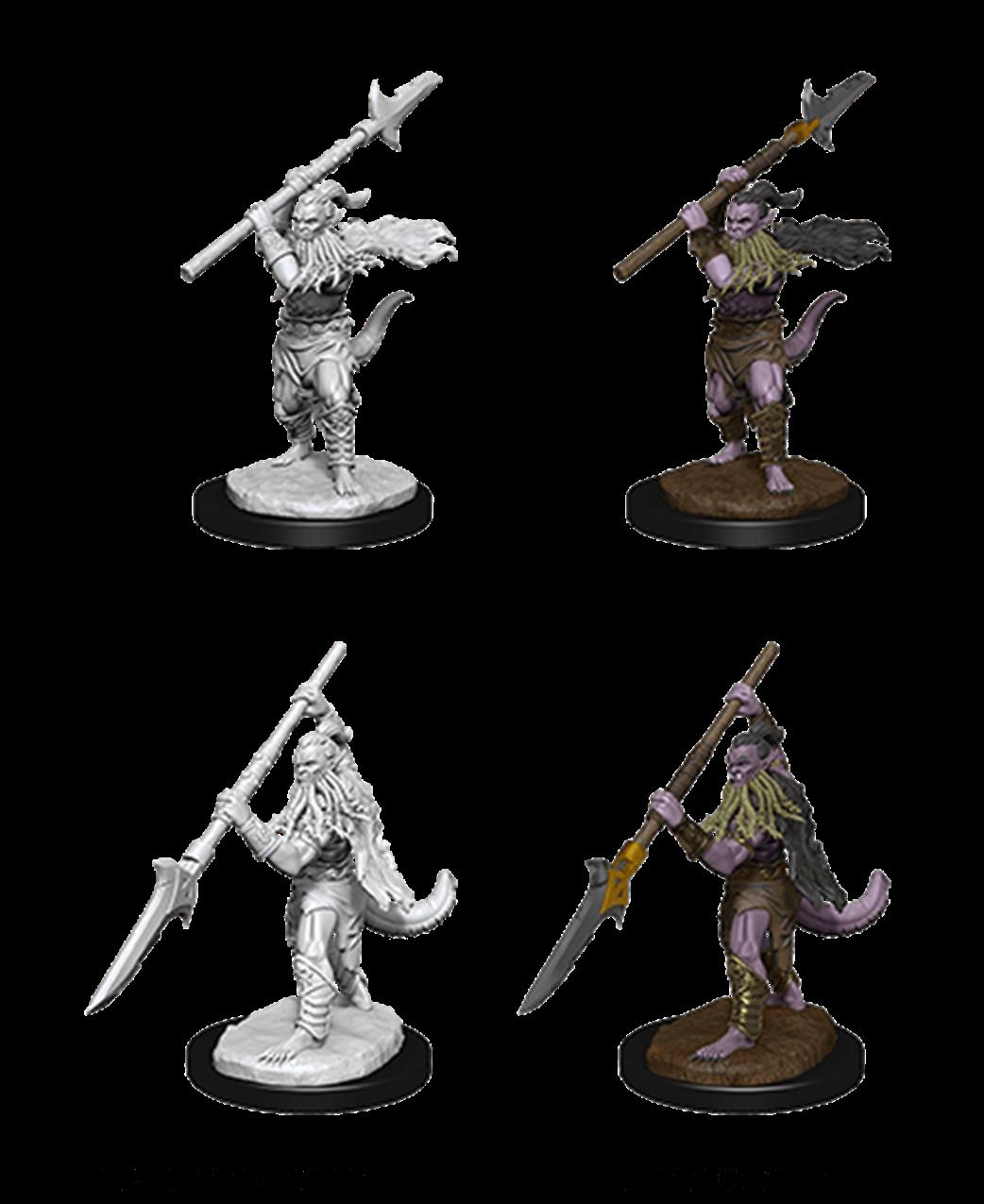 Wizkids  90154 Bearded Devils: D&D Nolzur's Marvelous Unpainted Miniatures