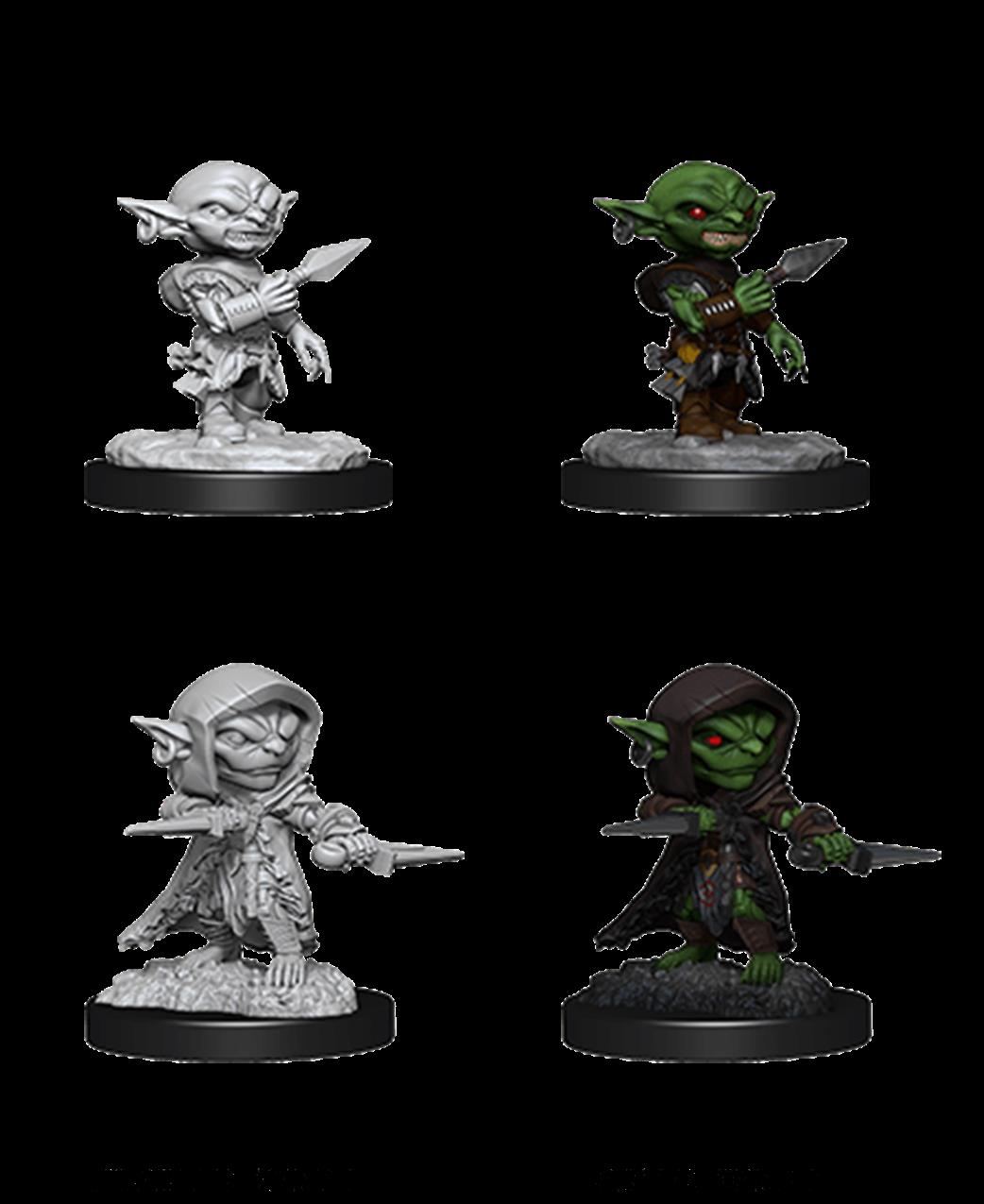 Wizkids  90170 Goblin Rogue Male: Pathfinder Deep Cuts Unpainted Miniatures