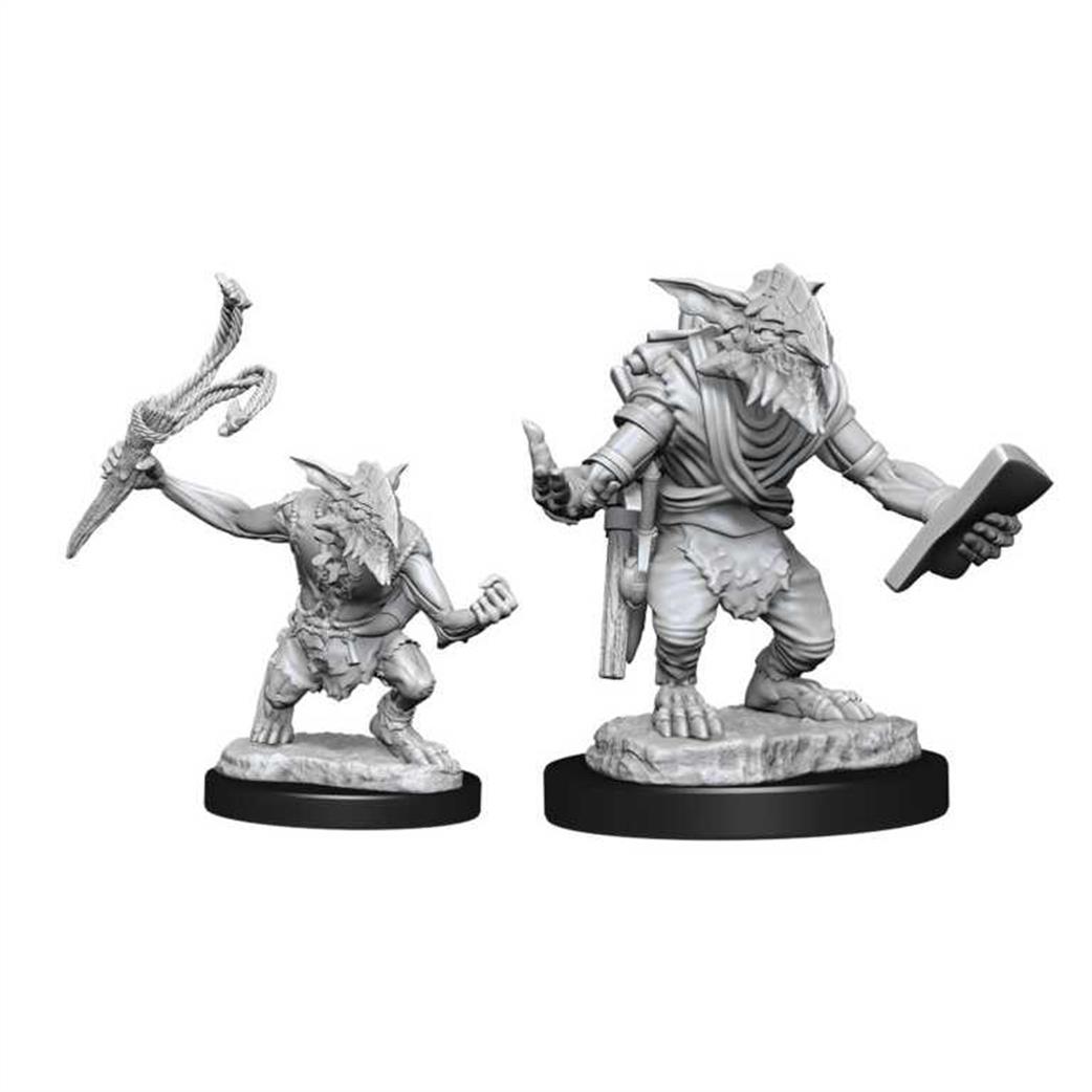 Wizkids  90180 Goblin Guide & Goblin Bushwhacker: Magic the Gathering Unpainted Miniatures