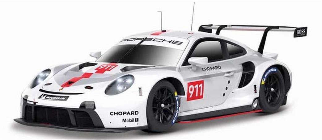 Burago 1/24 B18-28013 Porsche 911 RSR GT Diecast Car Model