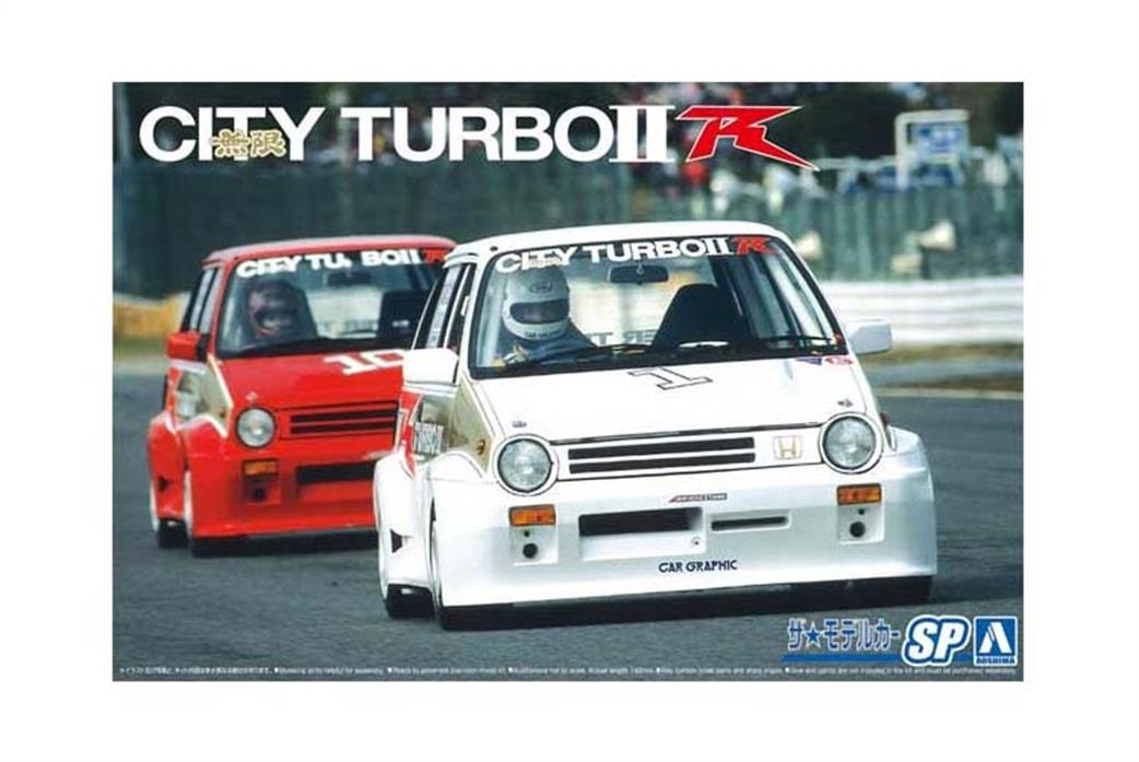 Aoshima 1/24 05912 Honda AA City Turbo II '85 Car Kit