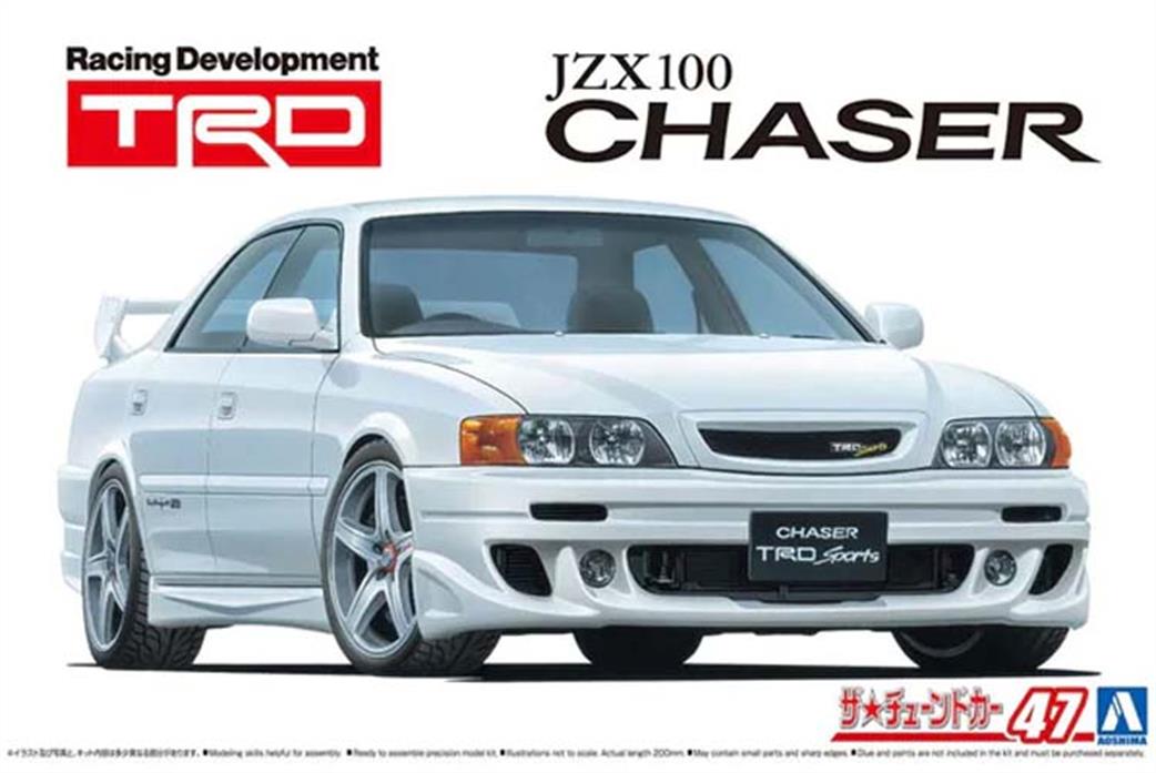 Aoshima 1/24 05985 TRD JZX100 Chaser '98 Car Kit