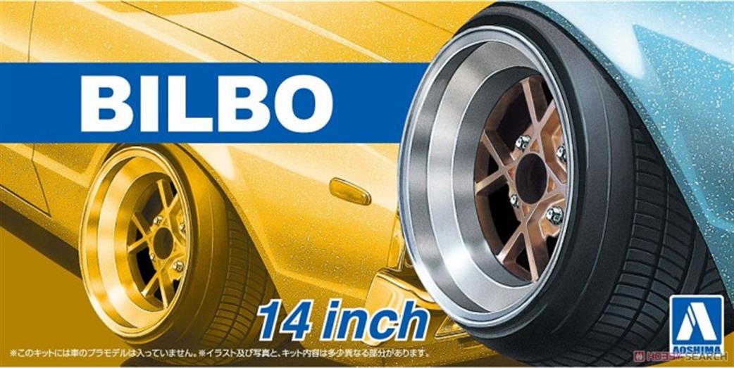 Aoshima 1/24 05375 BILBO 14inch Wheels