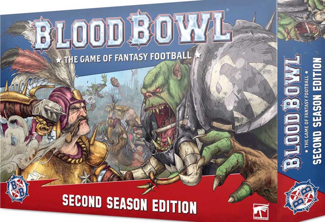 Games Workshop 28mm 200-01O Blood Bowl Second Season Edition Main Game