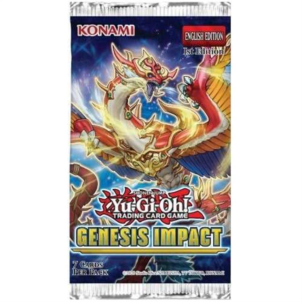 Konami  844151 Yu-Gi-Oh! Genesis Impact Booster