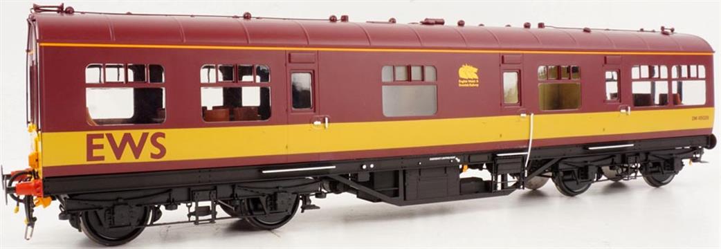 Heljan O Gauge 9109 50ft LMS Inspection Saloon EWS Red/Gold