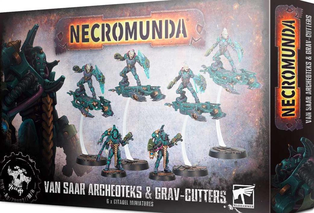 Games Workshop 28mm 300-71 Necromunda: Van Saar Archeoteks & Grav-Cutters