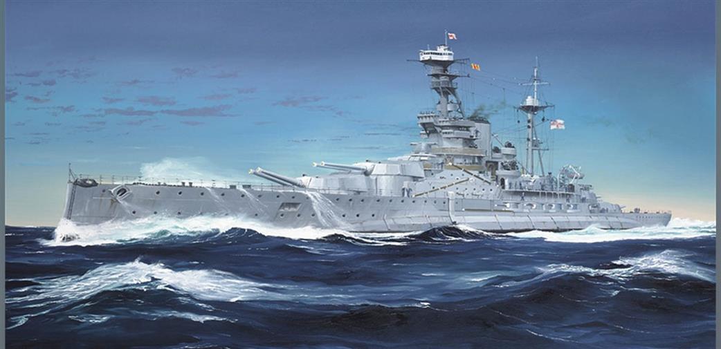 Trumpeter 1/350 05378 British Royal Navy HMS Royal Oak Battleship Kit