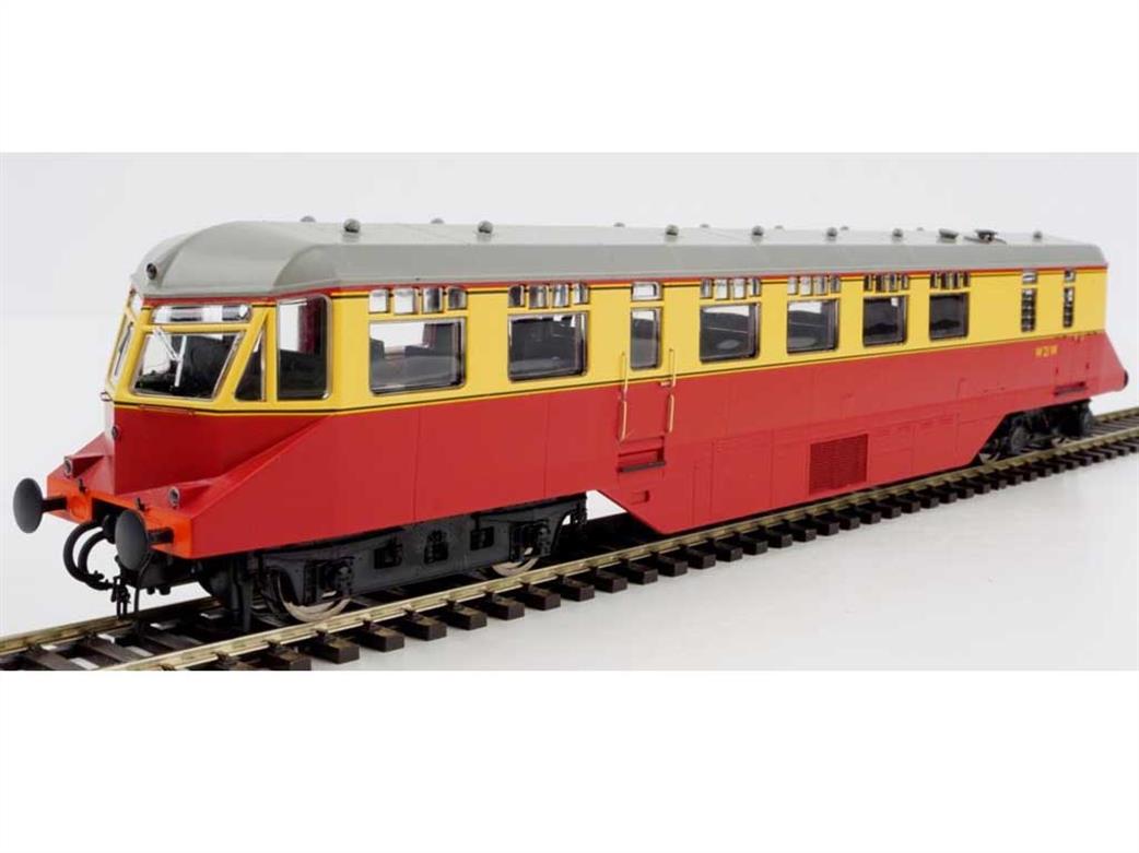 Heljan OO 19407 BR W20W ex-GWR Razor-edge Type Railcar Crimson & Cream Weathered