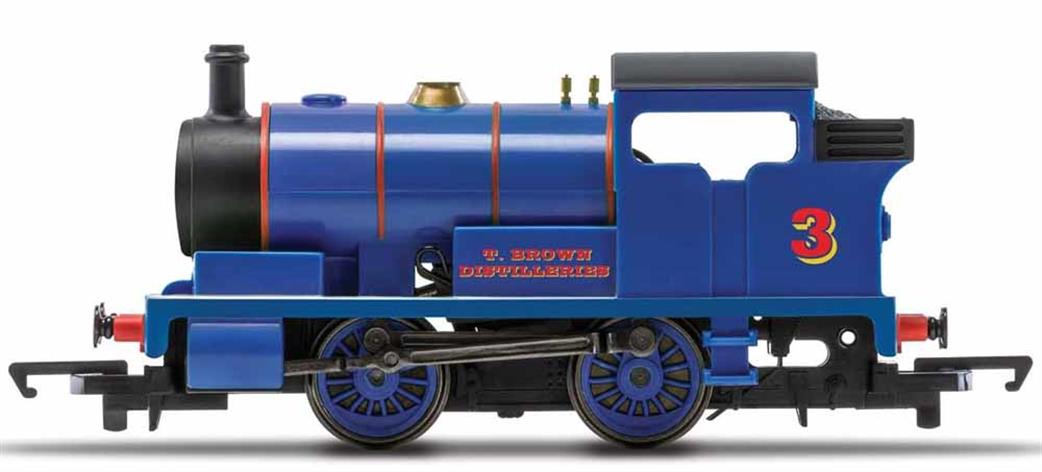 Hornby OO R30038 Railroad PO, T. Brown Distilleries, 0-4-0T, No. 3 - Era 3