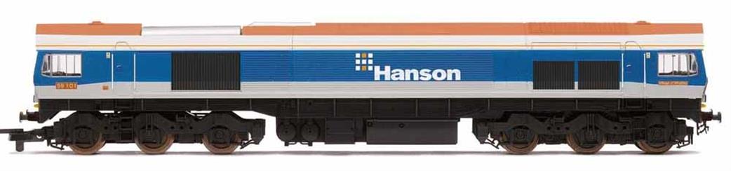 Hornby OO R30070 Railroad Plus Hanson 59101 Class 59 Co-Co Diesel Freight Locomotive - Era 10