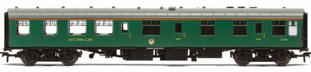 Hornby OO R40025 BR S1696 Mk1 Restaurant Buffet Coach