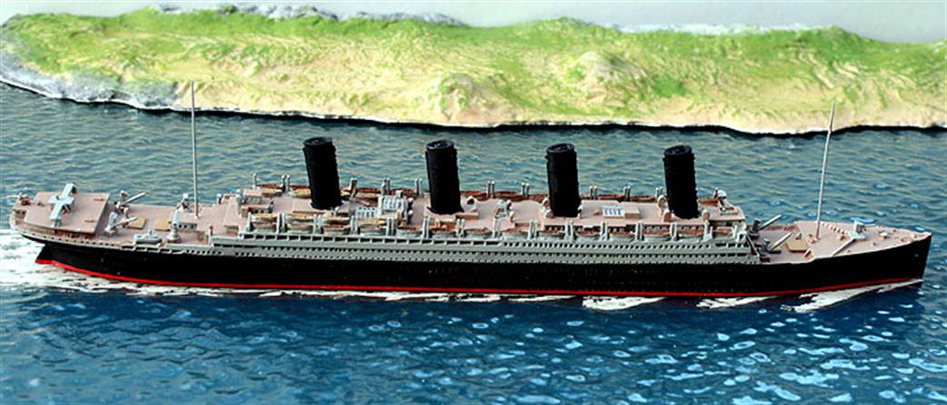 Albatros 1/1250 AL150A-1 RMS Olympic RN Troop Transport Waterline Model