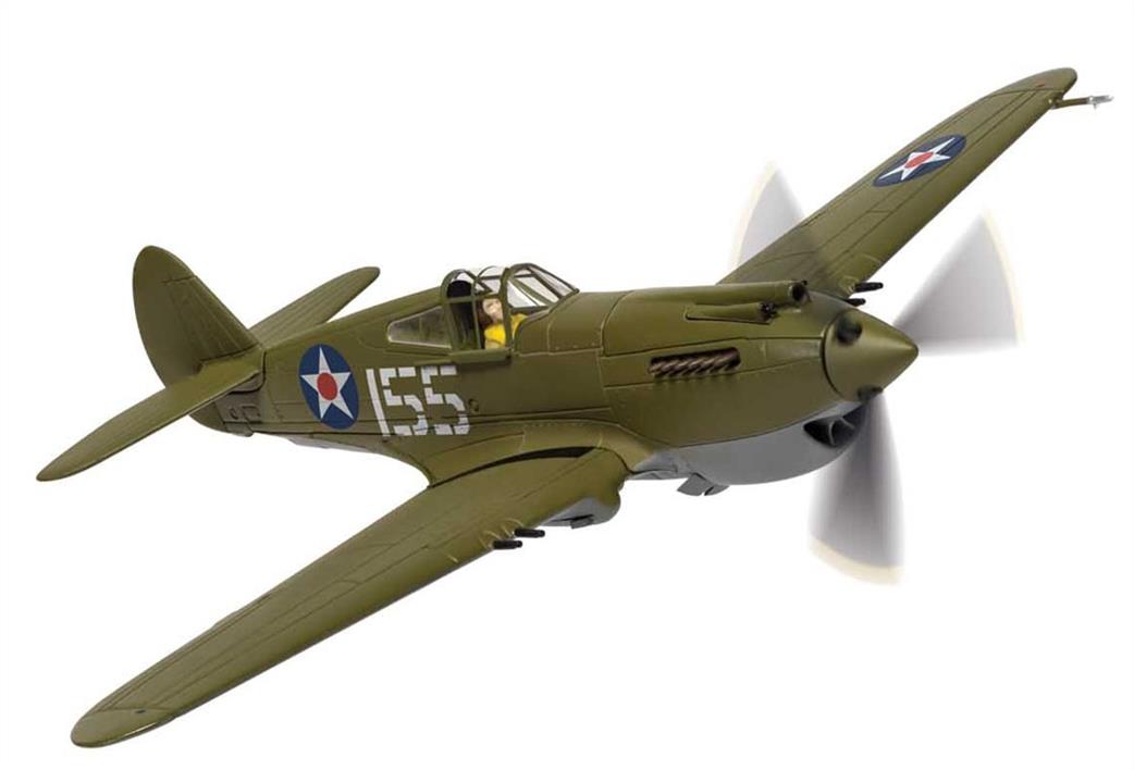 Corgi 1/72 AA28105 P40 Warhawk Pearl Harbor 80th Anniversary