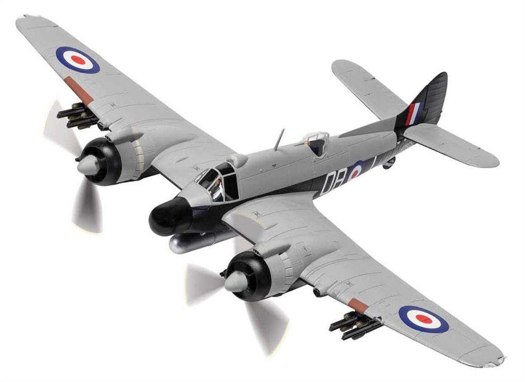 Corgi 1/72 AA28602 Bristol Beaufighter TF10  No45 Squadron Operation Firedog RAF Kuala Lumpur Malaya 1949