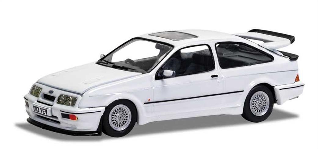 Corgi 1/43 VA11707 Ford Sierra RS500 Cosworth in Diamond White Model Car