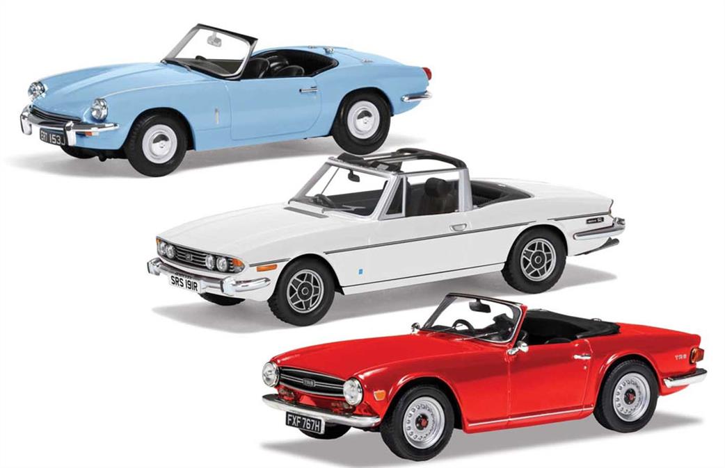 Corgi 1/43 TC00005 Vanguard Triumph Topless Collection Boxed Set